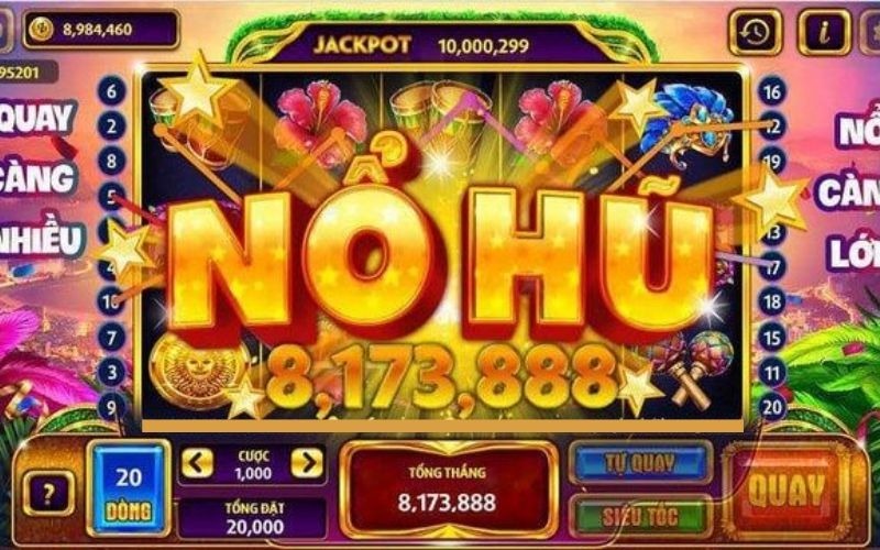 no hu 1 Nổ hũ Fb88 có giao diện hấp dẫn người chơi
