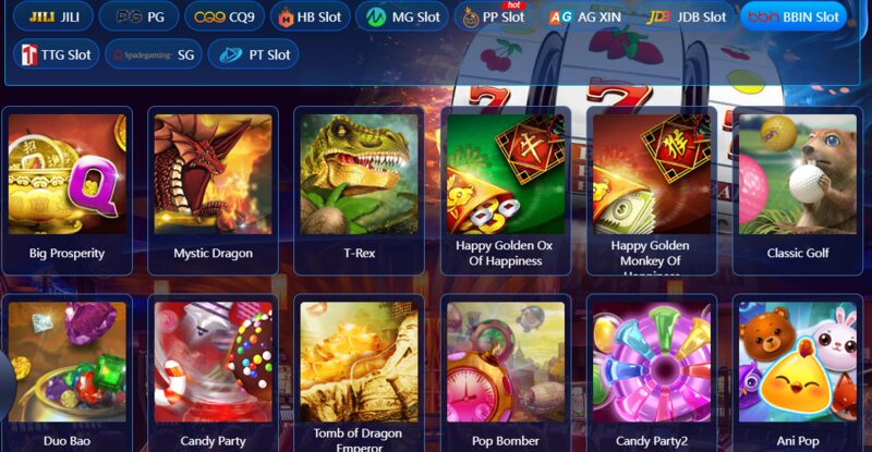 sanh bbin slot 3 Sảnh BBIN slot của Fb88 có gì?